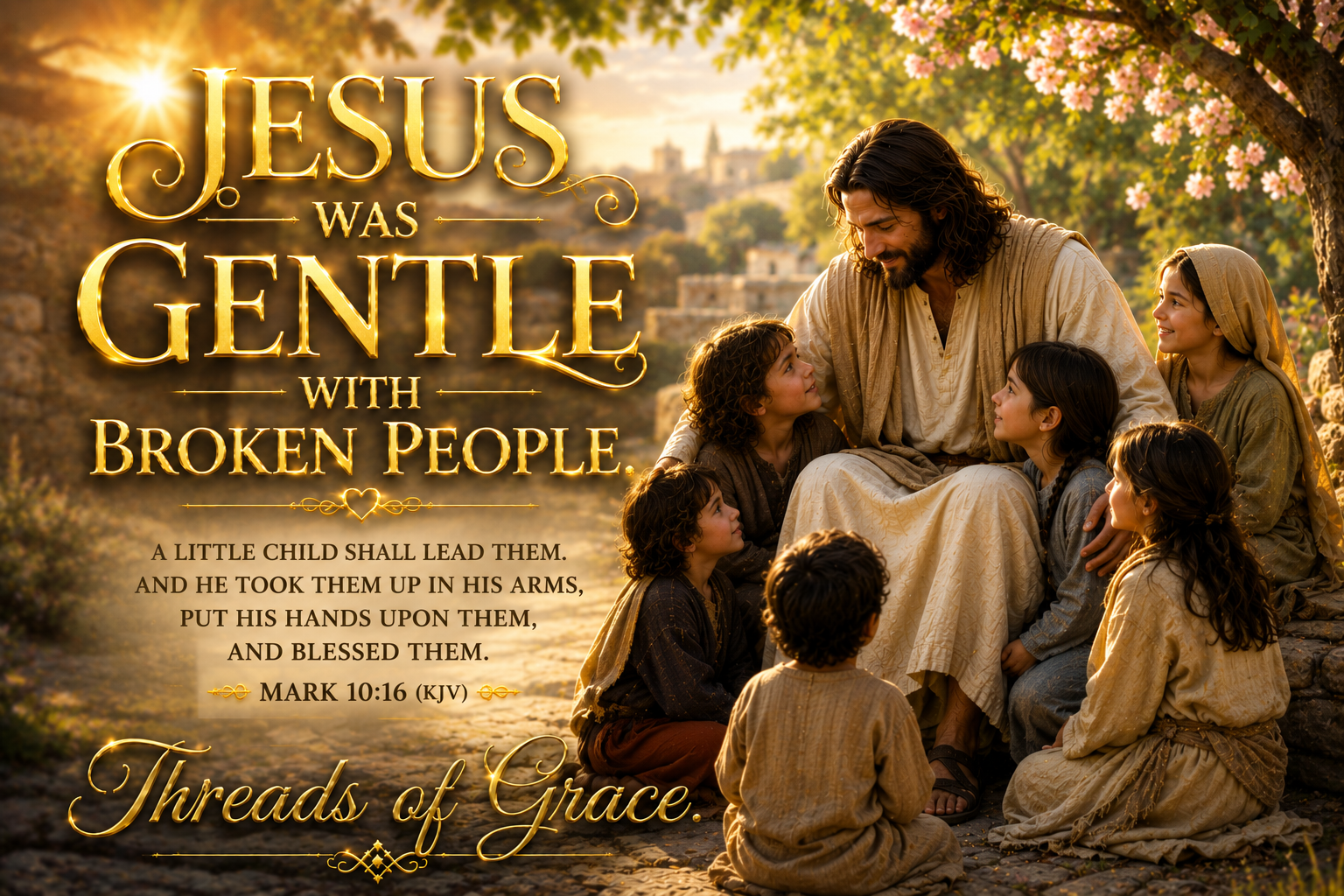 Jesus Was Gentle with Broken People: and yes, even Hurting Christians.