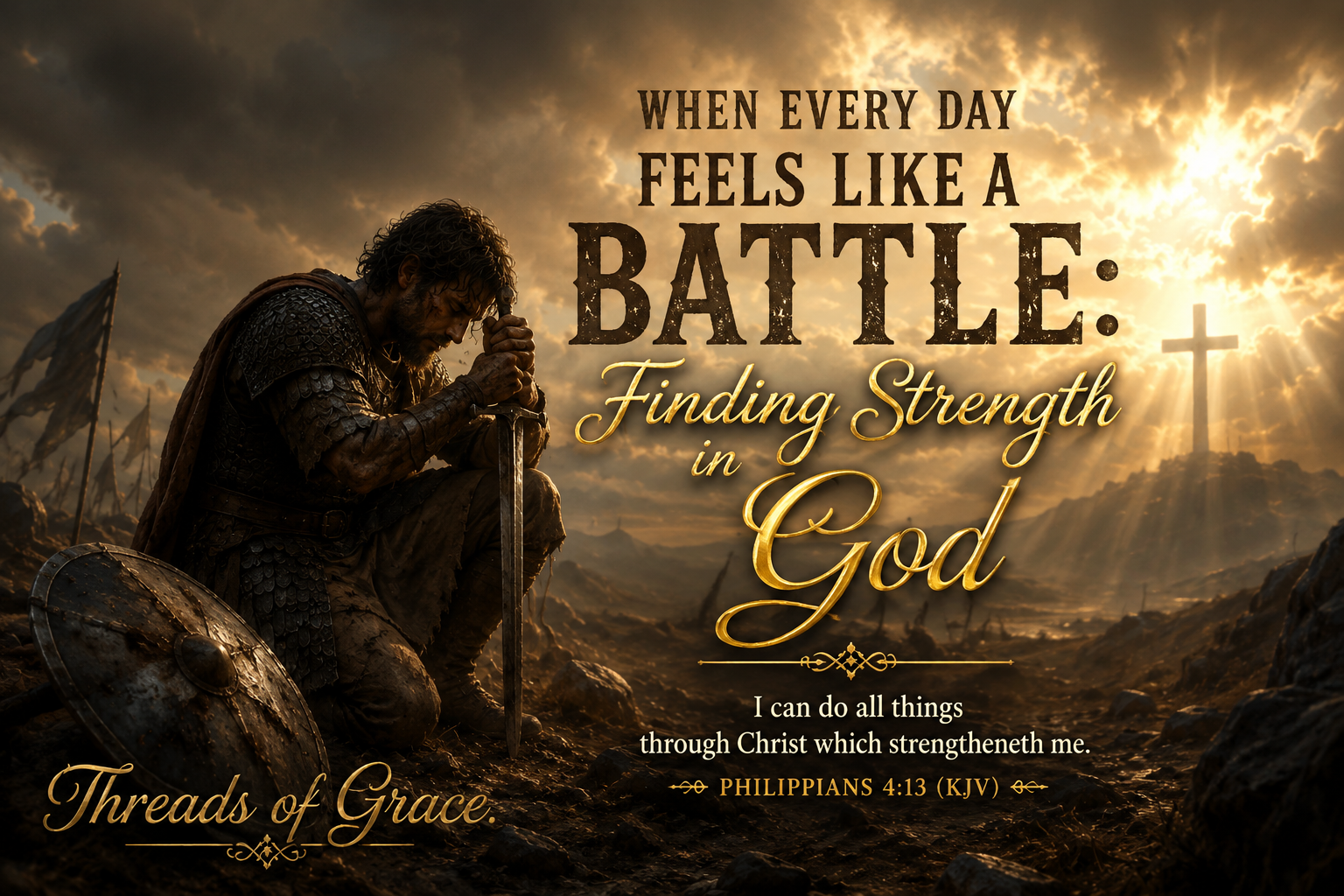 When Every Day Feels Like a Battle: Finding Strength in God