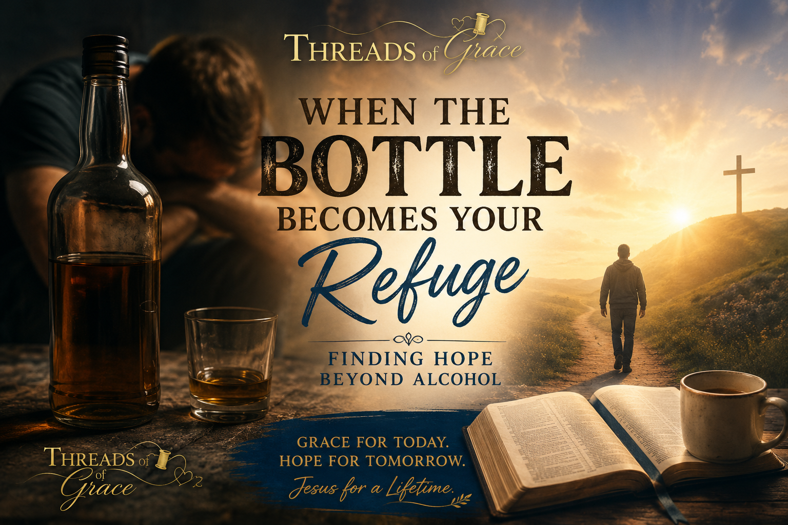 When the Bottle Becomes Your Refuge